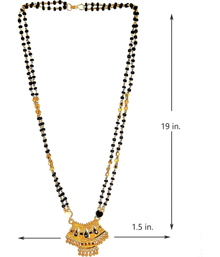 Shankhraj Mall Gold Plated Letest & Designer Mangalsutra For Women-100275