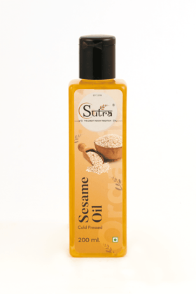 Sutra White Sesame Premium Oil, 200 ml