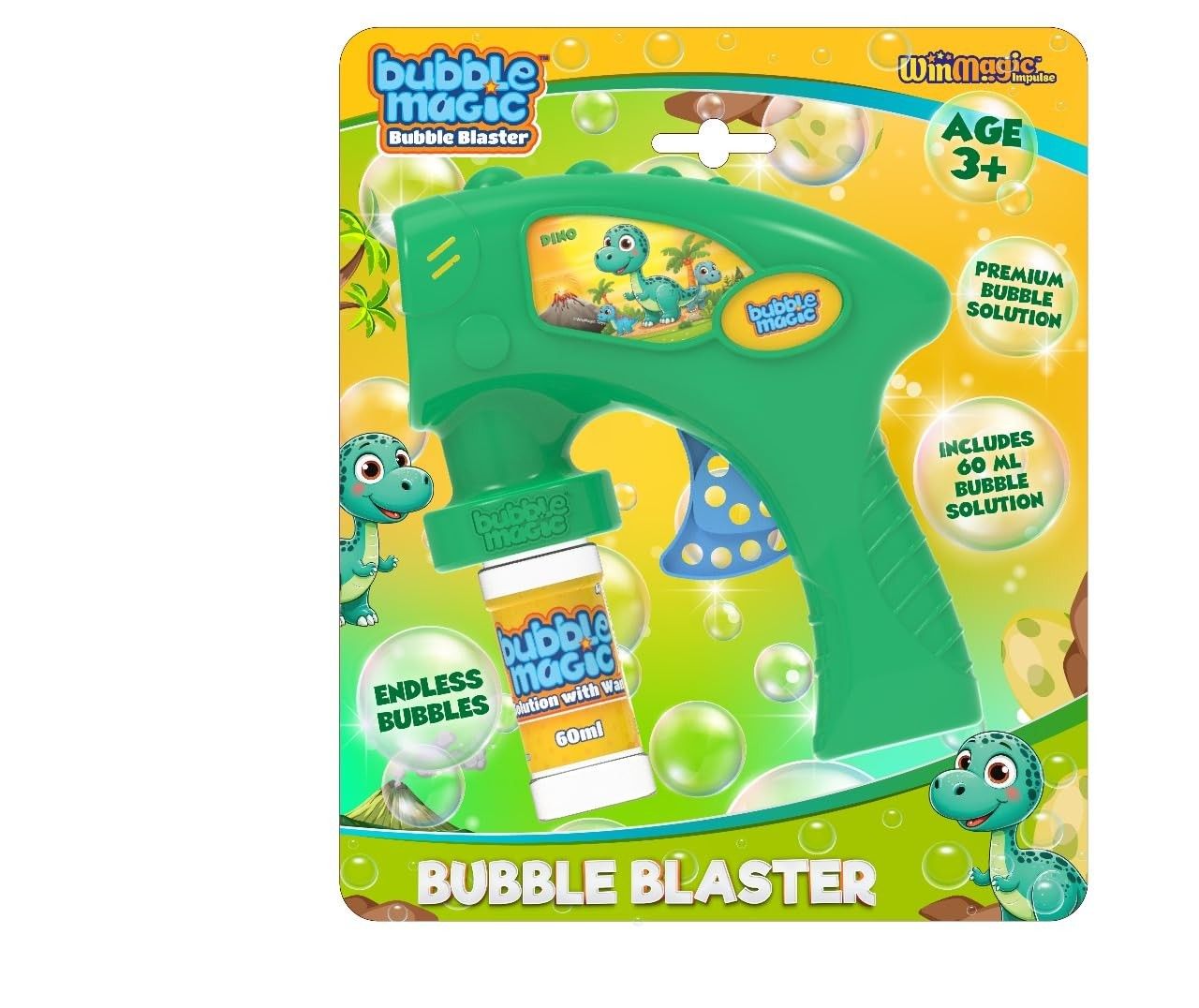 Bubble Magic Bubble Blaster - Dino