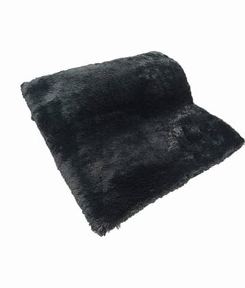 PRANSUNITA Fabric Soft Carpet Fur Cloth, Size 38" x 32", Hair Length 2 cm ( Pack of 1 )