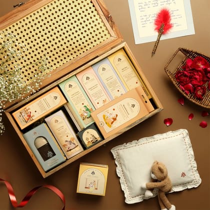Nanhi Pitari - Wooden Gifting Box-First Birthday Gift Box
