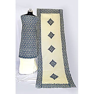 Printed Ajrakh Suit Set