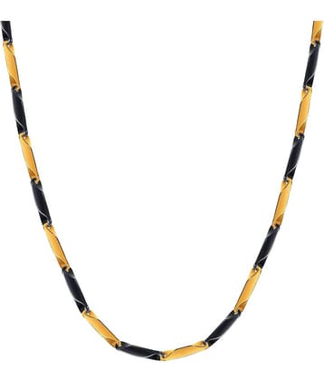 FASHION FRILL Gold Plated Chain ( Set of 1 )