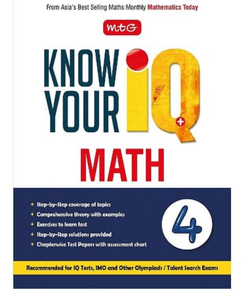Know your IQ Maths Class-4