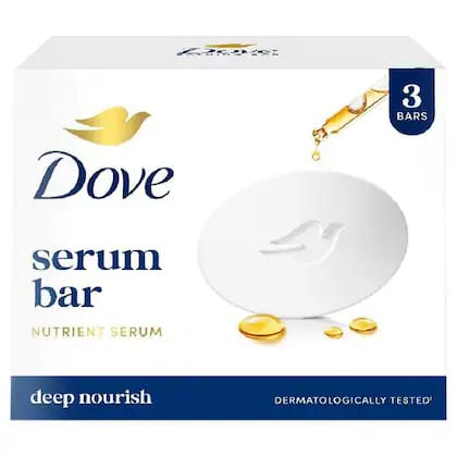 Dove Cream Beauty Bathing Bar, Has 1/4Th Moisturizing Cream, 125 G (Pack Of 3) Dove Cream Beauty Bathing Bar, Has 1/4Th Moisturizing Cream, 125 G (Pack Of 3)