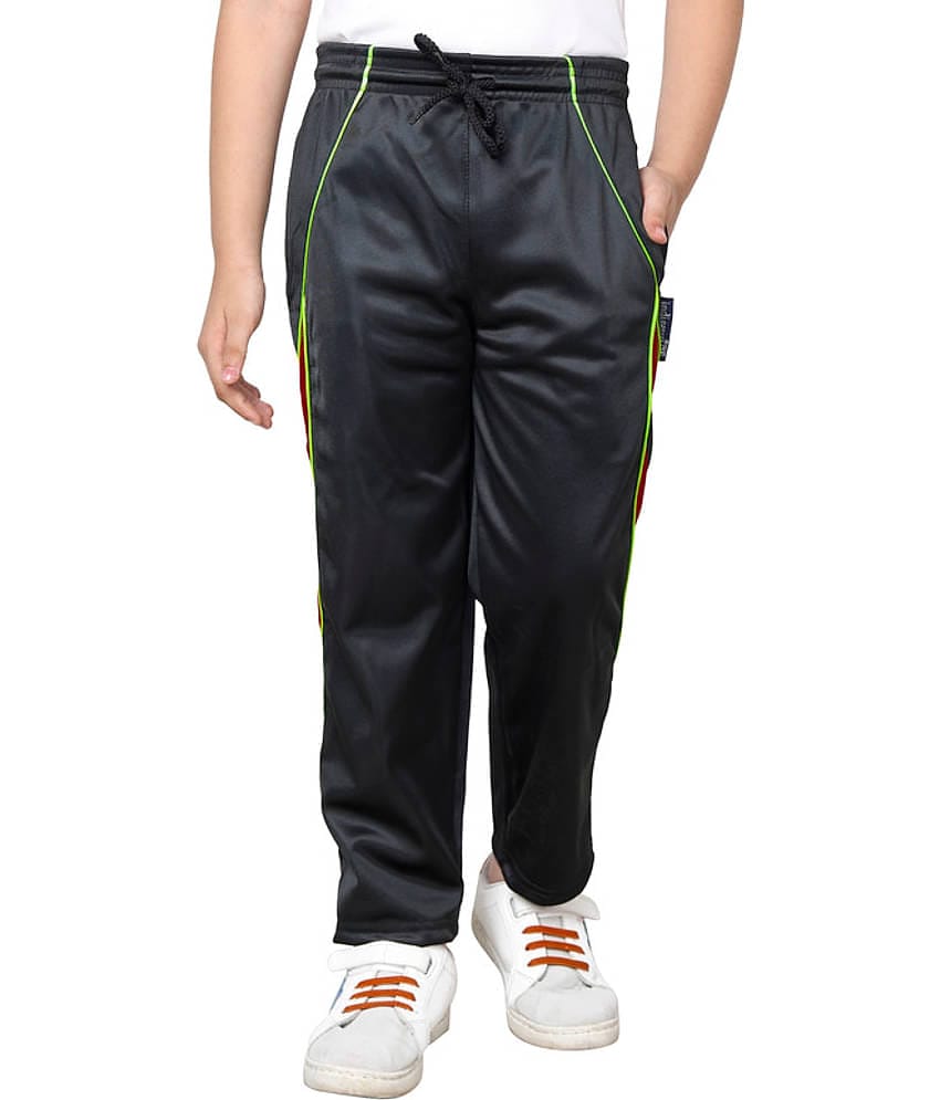 IndiWeaves Pack of 1 Boys Woollen Trackpant ( Black )