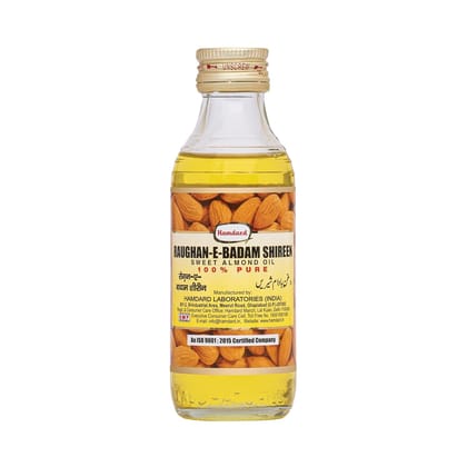 Hamdard Almond Oil - Roghan Badam Shirin, 100 Ml