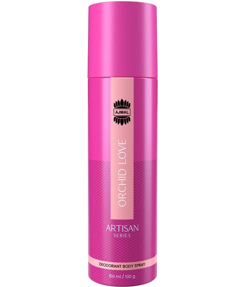 Ajmal Artisan - Orchid Love Deodorant Perfume 150ml Longlasting Spray Gift For Women Pack of 1
