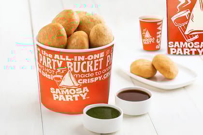 Samosa Party Bucket - Mini Dal Kachori