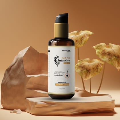 Kesh Art Intensive Hair Oil with 18+ Ayurvedic Herbs - Control Hair Fall & Dandruff