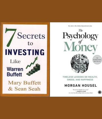 Bestselling Books + Combo Of Best Books + 7 Secrets To Investing Like Warren Buffett + The Psychology Of Money + Mary Buffett & Sean Seah + Morgan Housel  (Paperback, Morgan Housel, Mary Buffett, Sean Seah)