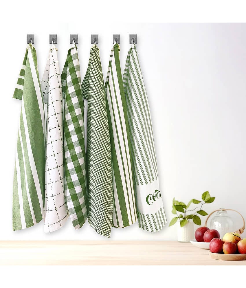 Oasis Homtex Set of 6 Others Cotton Kitchen Towel