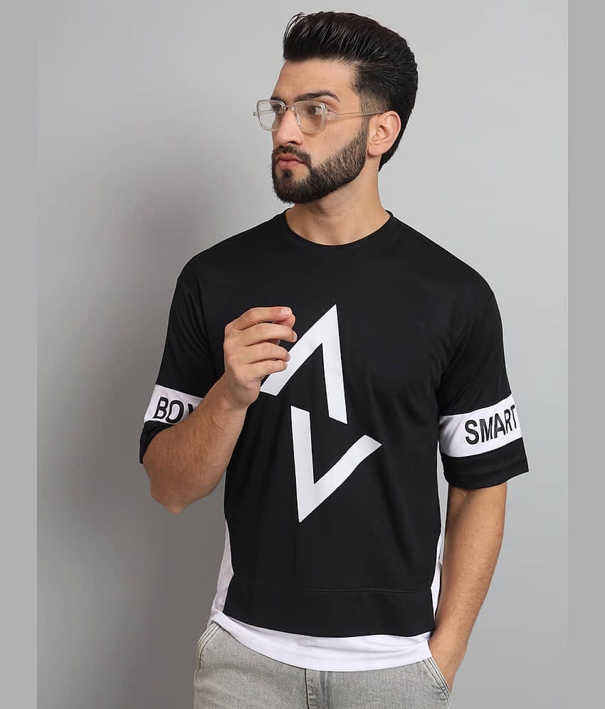 ZEBULUN Pack of 1 Cotton Blend Regular Fit Men's T-Shirt ( White )