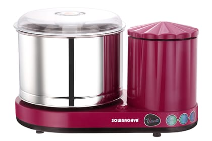 2 Lit VARNA Table top Wet Grinder with Attachment - Pink 2 Lit VARNA Table top Wet Grinder with Attachment - Pink