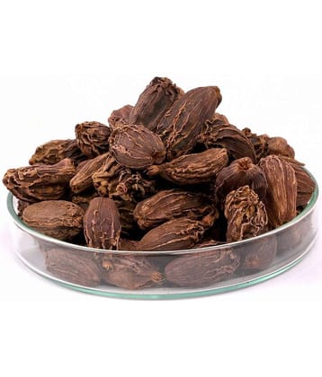 MYGODGIFT Badi Elaichi,Black Cardamom ,Kali Elaichi,Big cardamom,Moti Elaichi 50 gm