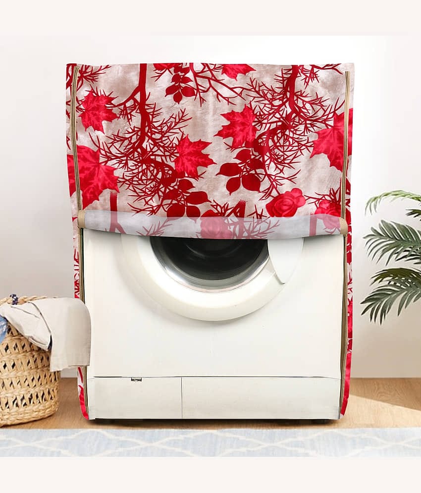 E-Retailer Single Polyester Brown Washing Machine Cover for Universal Front Load