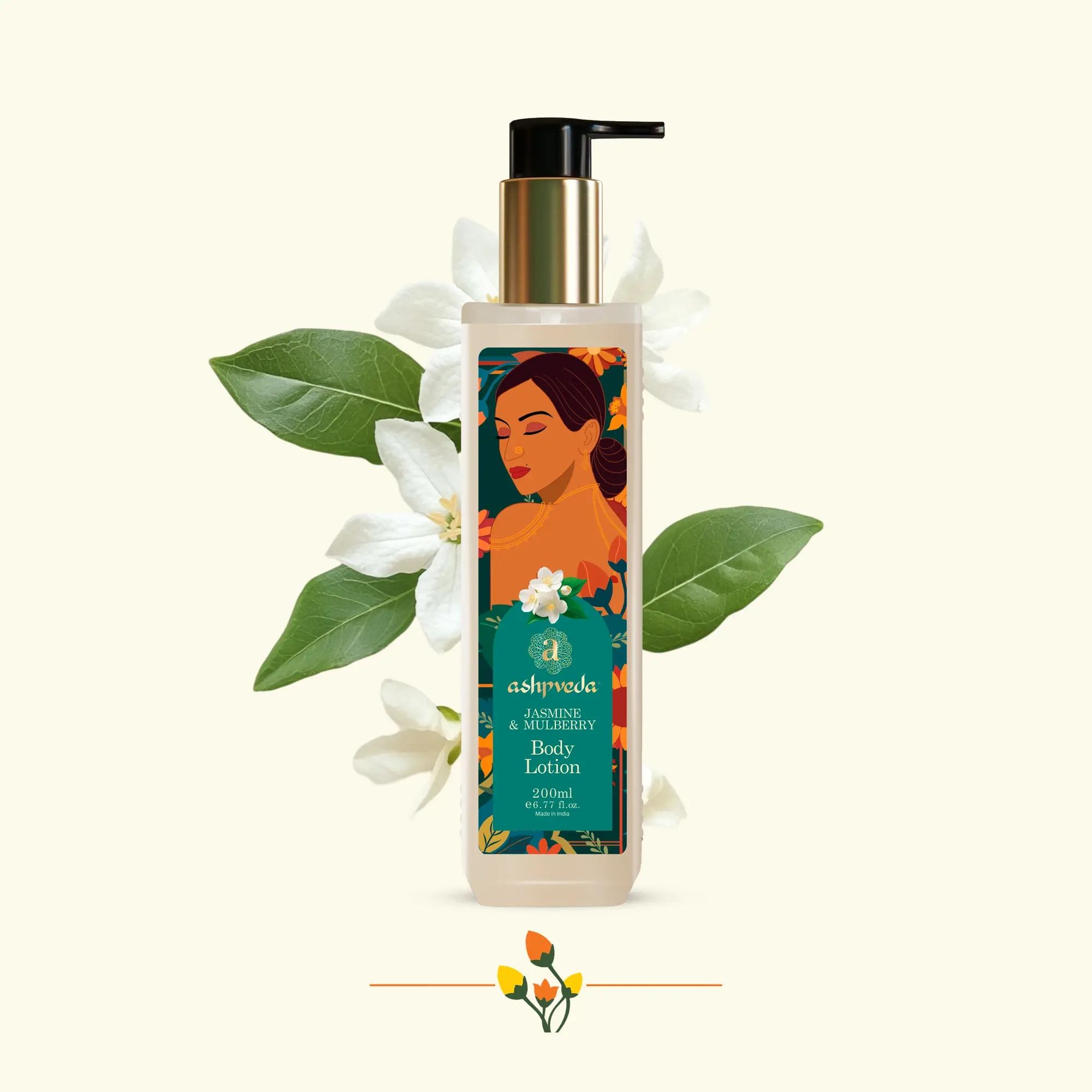 ashpveda Jasmine & Mulberry Body Lotion