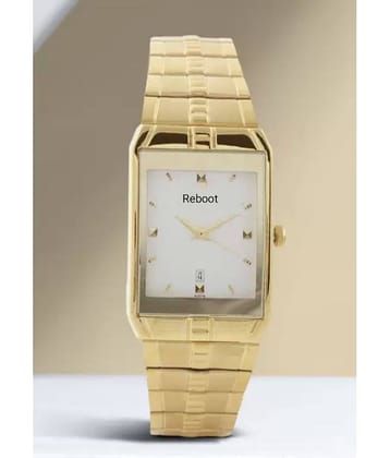 Reboot Gold Stainless Steel Analog Men's Watch