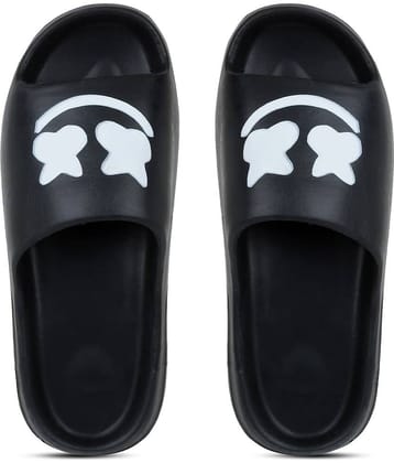 Pampy Angel - Black Men's Slide Flip flop