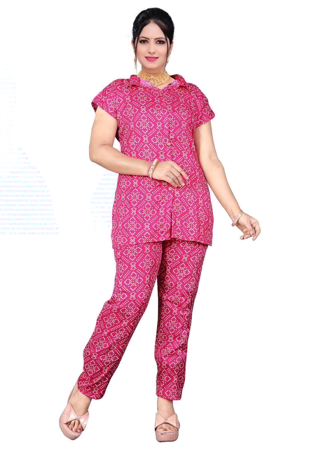 PickCell Delta Fabric Chundai Coord Set for Women