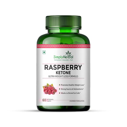 Simply Herbal Raspberry Ketone 800mg – 60 Capsules