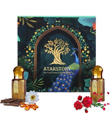 ATARSTORY Oud Non- Alcoholic 50ml Attar ( Pack of 2 )