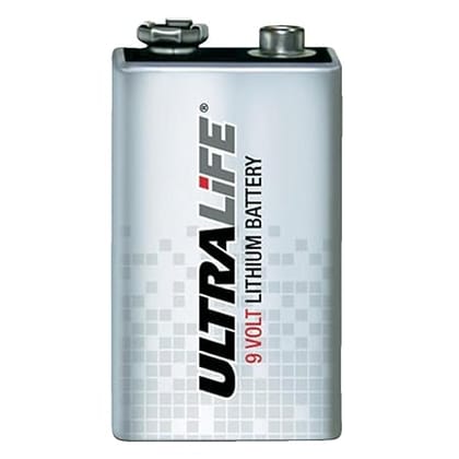 Osram Ultralife Lithium 9 V Block Batery Pack of the New Ultralife Type/J P.