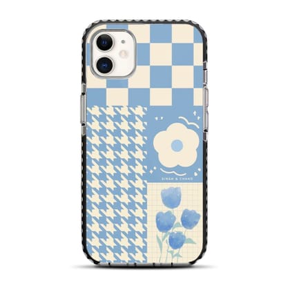 Blue Floral Dream 1.0 iPhone 11 Stride Phone Case-Stride