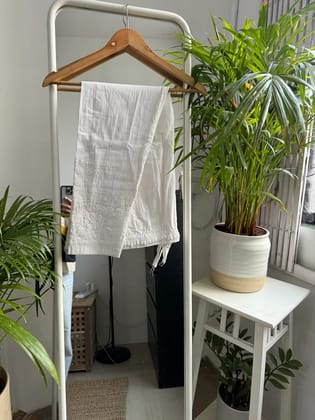 Chikankari Pants  - White