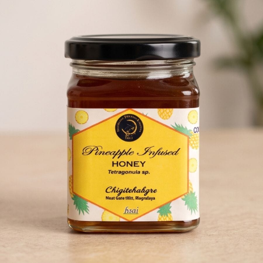 Hashabia Pineapple Infused Honey - 200 mL