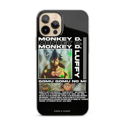Luffy Impel Down Poison One Piece Anime Silicon Phone Case