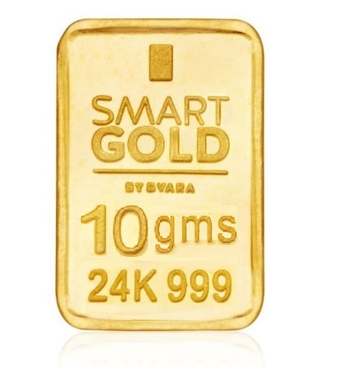 Dvara SmartGold Rectangle Gold Bar (24K) 10 Gms