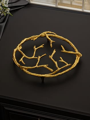 EarthyRoots Trivet- Gold (Pack Of 2)