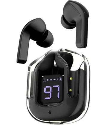 COREGENIX Ultrapods Bluetooth True Wireless (TWS) In Ear 8 Hours Playback Powerfull bass IPX4(Splash & Sweat Proof) Black