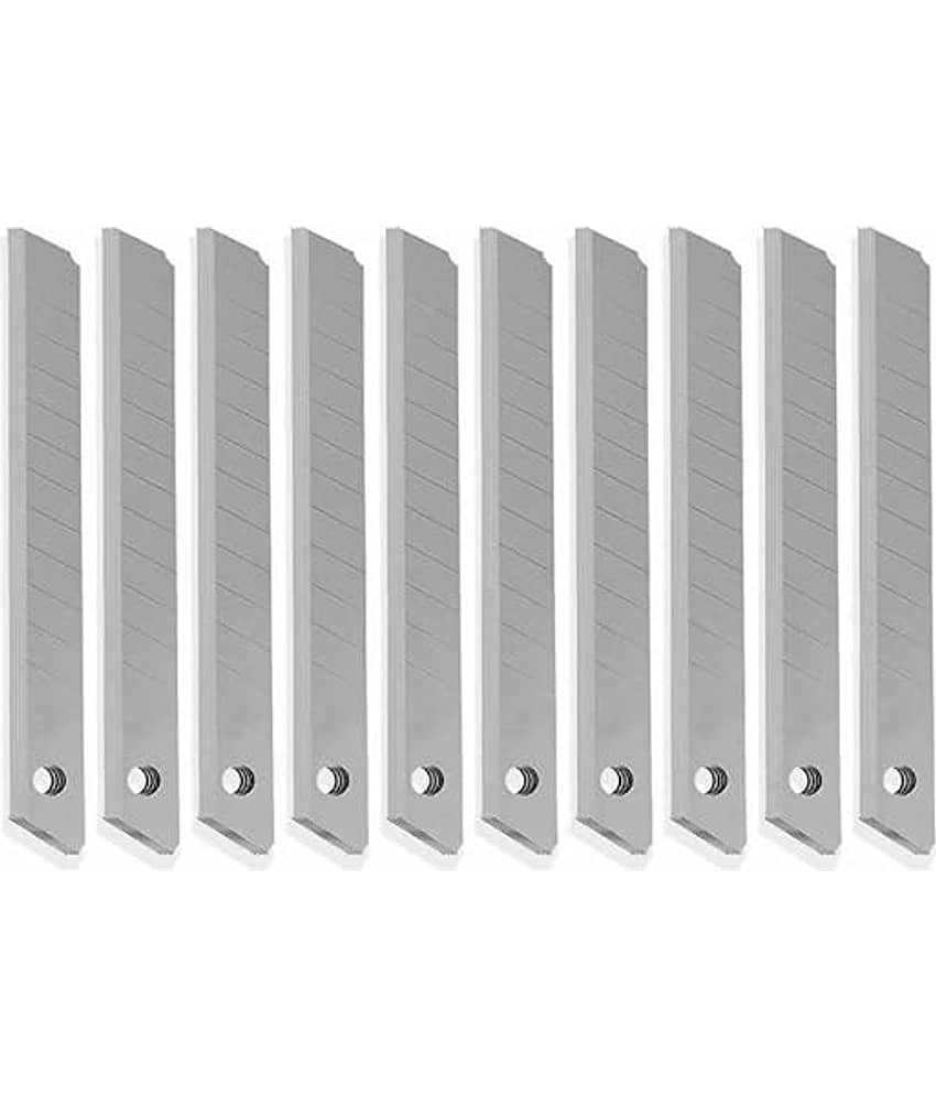 Freedy 18mm Paper Cutter Blades, 20 Replacement Snap-Off Blades, Box Cutter Blades