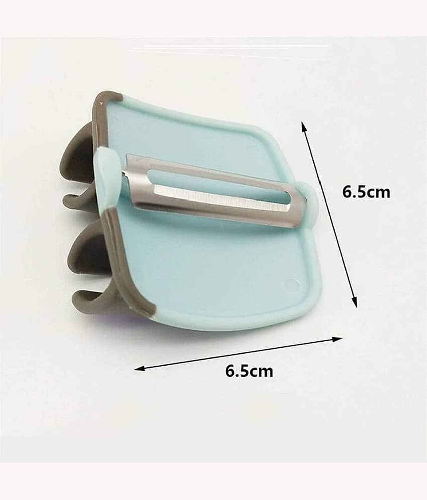 purple dust - Assorted Stainless Steel Vegetable Peeler ( Pack of 1 )