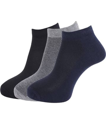 Dollar Socks - Cotton Men's Self Design Multicolor Mid Length Socks ( Pack of 3 )