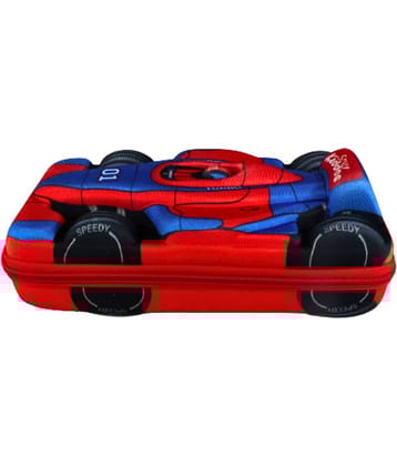 Sports Car EVA Pencil Case - Red & Blue