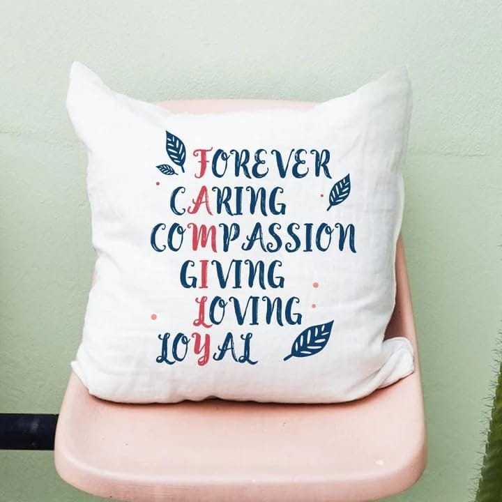 Arni Arts Printed Cushion Cover 12x12 Inch