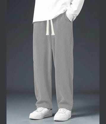 KAJARU Loose Flat Men's Trouser - Coffee ( Pack of 1 )