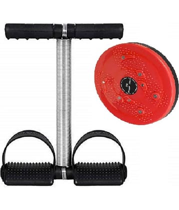 Shopeleven Tummy Trimmer & Tummy Twister Combo | Ab Exerciser for Weight Loss, Belly Fat Burner | Fitness Equipment for Men & Women | Home Gym Equipment for Core & Waist Workout