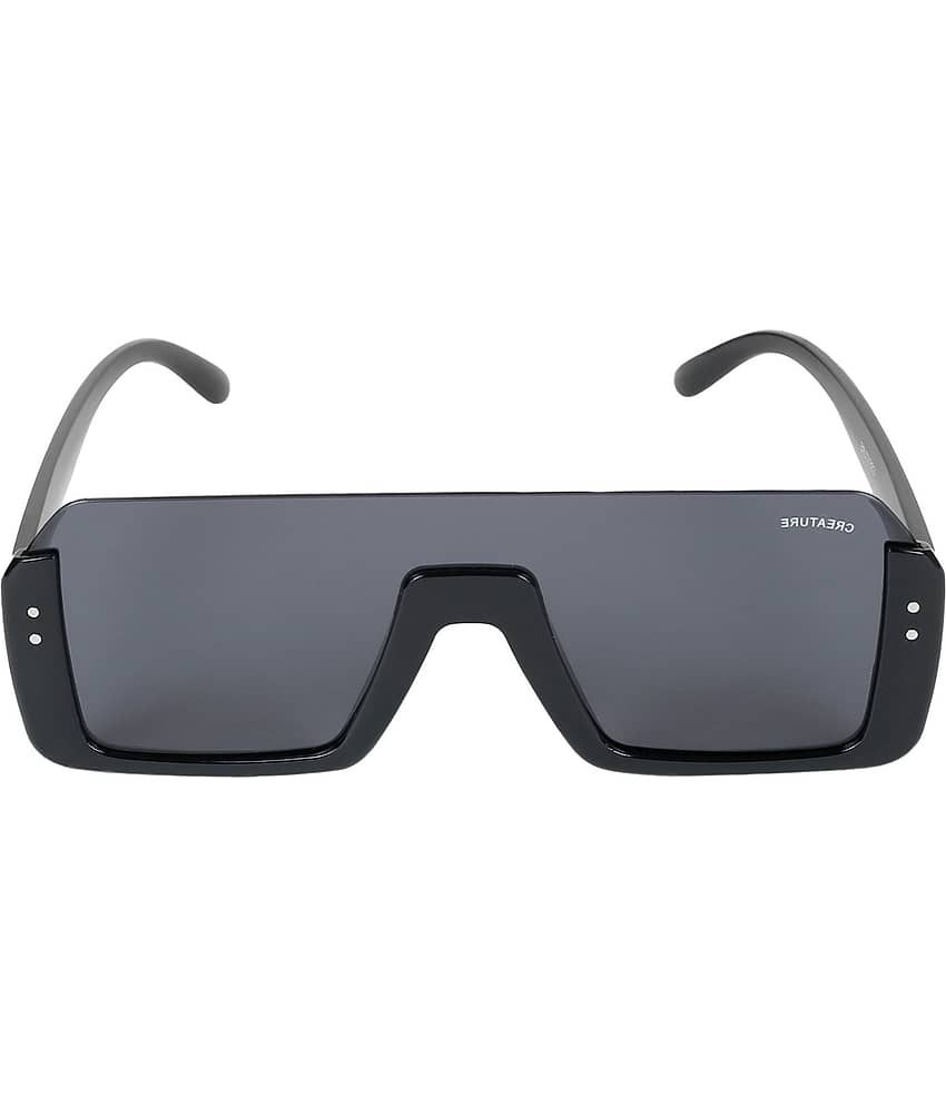 Creature - Black Square Sunglasses ( Pack of 1 )
