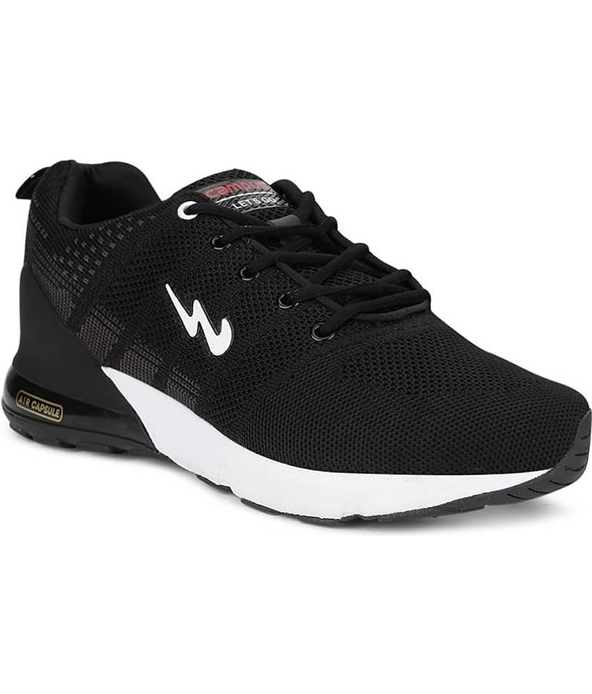 Campus SYRUS Black  Men's Sports Running Shoes