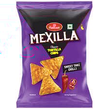 Haldiram Mexilla Classic Tortila Chips Nacho 42 GRAM