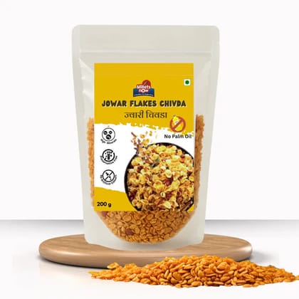 Jowar Flakes Chivda l Sorghum Chivda l 200g. Jowar Flakes Chivda l Sorghum Chivda l 200g.