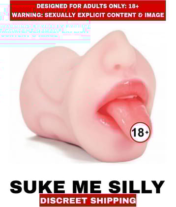 Premium Realistic Real Fell Mouth Suck Me Silly Silicon Masturbator Mini Doll Satisfier Mini  For Men