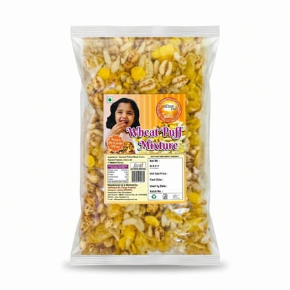 WHEAT PUFF MIXTURE - 225 gm - 225 gm - One plastic pouch
