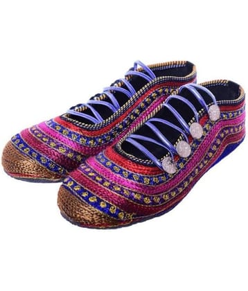 Raj Multi Color Ethnic Footwear
