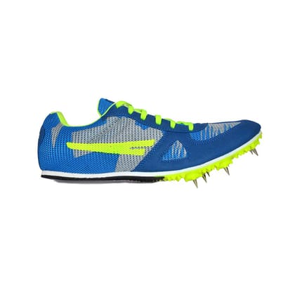 Sega Fly Spikes Running Athletic Shoes for Men (Blue/Green)-6