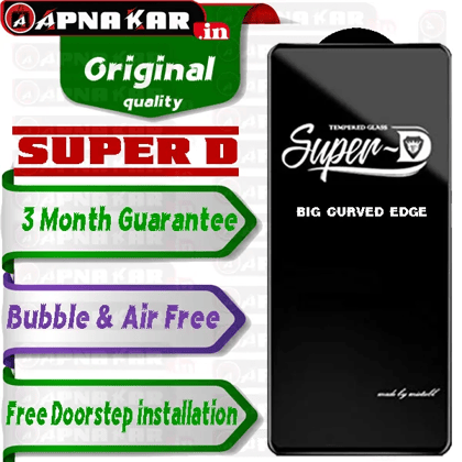 All Realme original Super D Tempered Glass  ( original super d tempered glass )